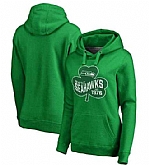 Women Seattle Seahawks Pro Line by Fanatics Branded St. Patrick's Day Paddy's Pride Pullover Hoodie Kelly Green FengYun,baseball caps,new era cap wholesale,wholesale hats